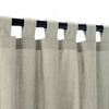 Sunbrella Spectrum Dove Outdoor Curtain with Tabs 50 in. x 96 in.