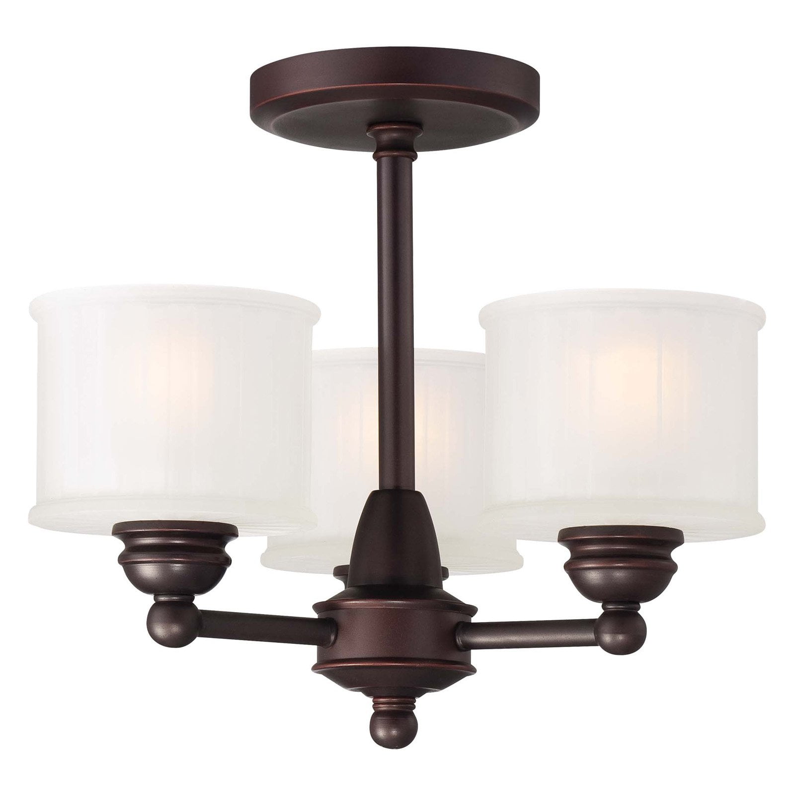 Minka-Lavery 3-Light Semi-Flush - 16W in. - Walmart.com - Walmart.com