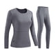 thumbnail image 4 of Conjuntos de ropa interior térmica para mujer, color sólido, invierno, generación de energía, calefacción, temperatura constante, conjuntos de ropa interior térmica para mujer, conjunto de poliéster, 4 of 5