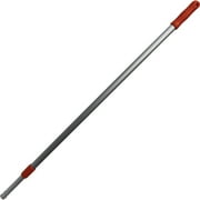 Genuine Joe 60" Orange/Silver Aluminum Flat Mop Handle, GJO20125