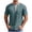 Green, variant on Wlynlyn Mens T-Shirts Short Sleeve Casual Button Basic Tees Summer Button up Classic Vintage Shirts Top with Pocket