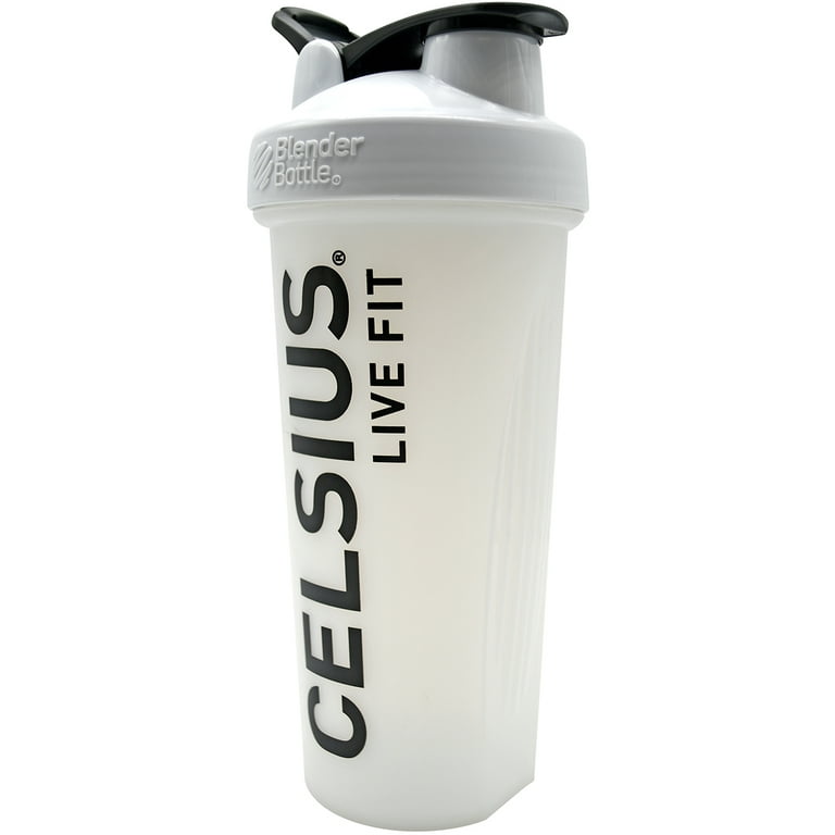 Performa Activ 28 oz. Shaker Cup Gym Bottle - 90's, White