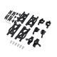 thumbnail image 2 of 1/12 1/14 RC Brazo de suspensión Bujes de rueda trasera, piezas fáciles de instalar Accesorios DIY Piezas Asiento C para Wltoys 124016 124019, 2 of 9