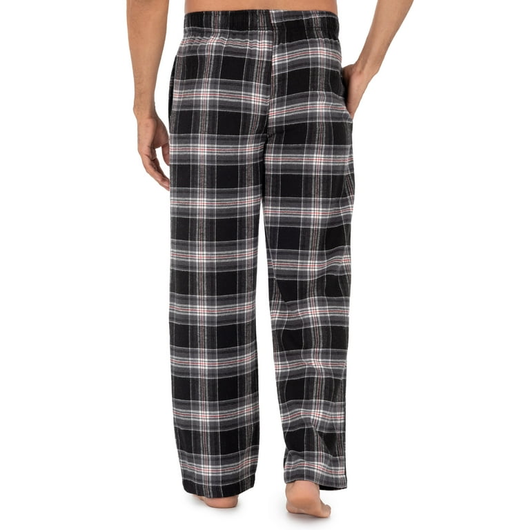 George Men s Plaid Woven Flannel Sleep Pants Walmart