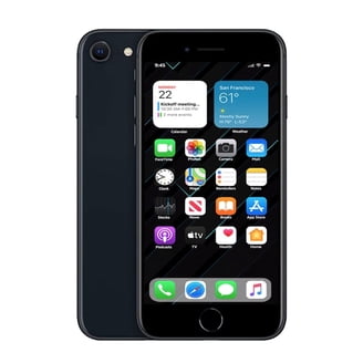 Open Box Apple iPhone SE (3rd Gen) A2595 (Fully Unlocked) 128GB