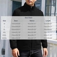 thumbnail image 6 of FRSASU Men's Full‑Zip Stand Collar Casual Jacket Wind‑Resistant Lightweight Coat with Big Flap Pockets Hiking Travel Outfits Black, 6 of 9