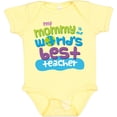 thumbnail image 3 of Inktastic Teacher Mommy for Son Boys or Girls Baby Bodysuit, 3 of 5