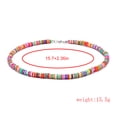thumbnail image 3 of Collier de Perles Heishi Mode Bohème Collier de Surfeur Heishi Collier Ras du Cou, 3 of 8