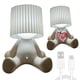 thumbnail image 4 of Little Shy Man Lámpara Creativa Noche Junto A La Cama Sentado LED Recargable, 4 of 9