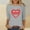 Gray, variant on Valentines Day Shirts for Women Valentine T-Shirt Plus Size Romantic Love Heart Womens Top Casual