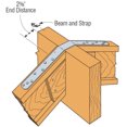thumbnail image 4 of Strap Tie Connector, 20 Gauge Steel, 9 In. - LSTA9, 4 of 5