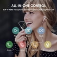 thumbnail image 4 of yeacher High-Fidelity Wired Earphones with Microphone, Noise Isolation, Heavy Bass, and Multi-Function Control for Android/iOS Devices, 3.5mm Jack, Ergonomic Design for Sports, Gaming, and Commuting, 4 of 5