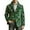 Green, variant on Mens Mardi Gras Jacket Corduroy Lapel Blazers Jackets Color Green Size S