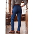 thumbnail image 2 of Woman Within Plus Size Stretch Straight-Leg Clean Jeans, 2 of 6