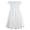 white, variant on Pink Butterfly Girls' Floral Tulle Dress Color: white Size: 4