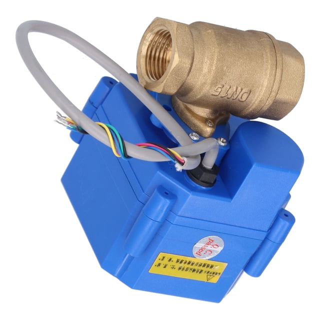 Válvula de bola de 5 cables válvula de bola DC 12V Rosca BSP Protección IP67 para tratamiento de agua ANGGREK Otros