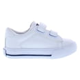 thumbnail image 2 of Polo Ralph Lauren Easten II EZ Leather Infant/Toddler Shoes Size 13, Color: White/Multicolored, 2 of 5