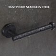 thumbnail image 3 of PHANCIR Toilet Paper Holder Wall Mount Bathroom Tissue Paper Roll Holders Matt Black, 3 of 8