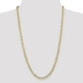 thumbnail image 4 of 14K Yellow Gold 5.25mm Open Concave Curb Chain, 4 of 6