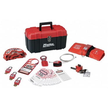 Master Lock Safety Series Lockout Stations with Key Registration Card ...