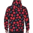 thumbnail image 5 of Hoodies for Men - forest berries pattern Long Sleeve Comfrt Men'S Fashion Hoodies & Sweatshirts, Sweatshirts for Men Hoodies Pullover Clothing Clothes with Pouch, 5 of 7