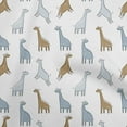 thumbnail image 1 of oneOone Polyester Spandex Gray Fabric Kids Animal Craft Projects Decor Fabric Printed by The Yard 56 Inch Wide, 1 of 4