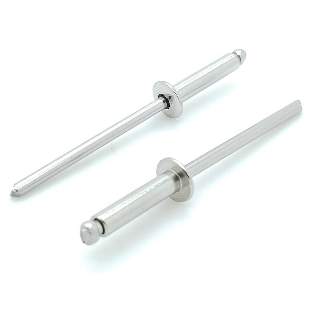 1000 Qty Aluminum Blind Rivets Bulk (46) 1/8" Diameter x 3/8" Grip