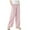 Pink, variant on Lenpel Girls' Wide Leg Pants Lightweight Elastic Waist Athletic Casual Pants Summer Loose Trousers with Pockets 4-15 Y