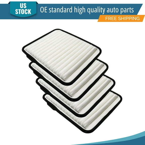 YXPCARS 4PCS Front Engine Air Filter for Buick Lucerne Chevrolet Equinox Malibu Saturn Vue Aura, New Air Filter Replacement (CA9492)