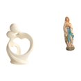 thumbnail image 1 of Estatua abstracta de resina, figura de María, escultura, adorno, decoración artística única, material de resina, adecuado para familias, regalos,, 1 of 8
