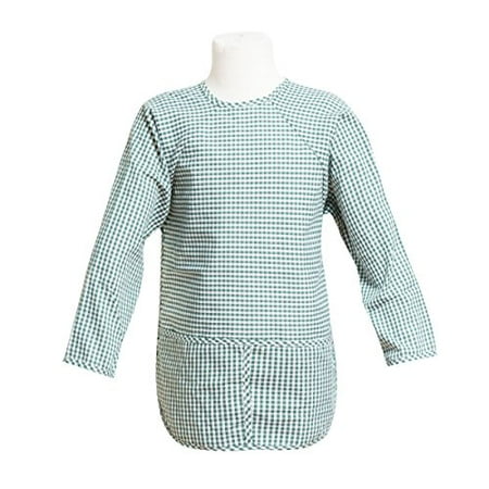 Childs Paint Smock FIT RITE Long-Sleeve Artist Smock for Kid & Toddler (Hunter Green, X Small 1-2 Years) ()