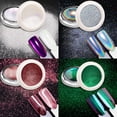 thumbnail image 2 of Polvo de uñas cromado DRMODE White Pearl Unicorn iridiscente, 2 of 7