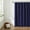 Navy, variant on Brooklyn Loom Solid Cotton Percale White Shower Curtain, Solid Color Themed, Oeko-TEX Certified Confidence