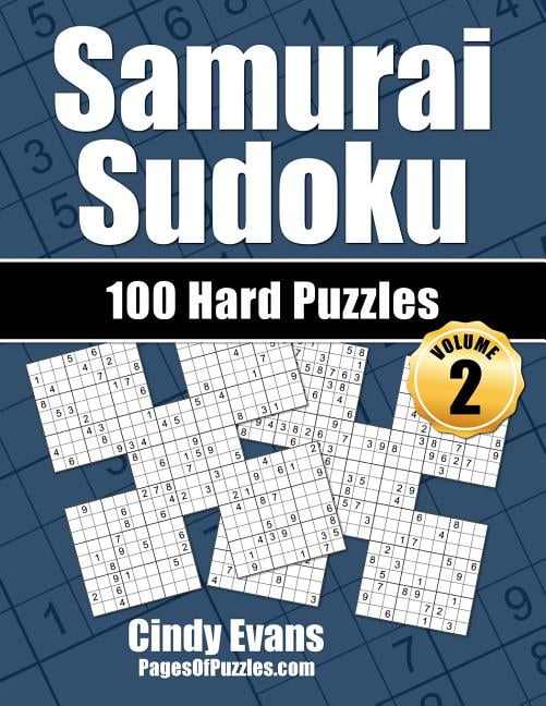 samurai sudoku hard puzzles volume 2 100 hard samurai sudoku