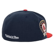 Mens Mitchell & Ness Red/ Boston Red Sox Bases Loaded Fitted Hat