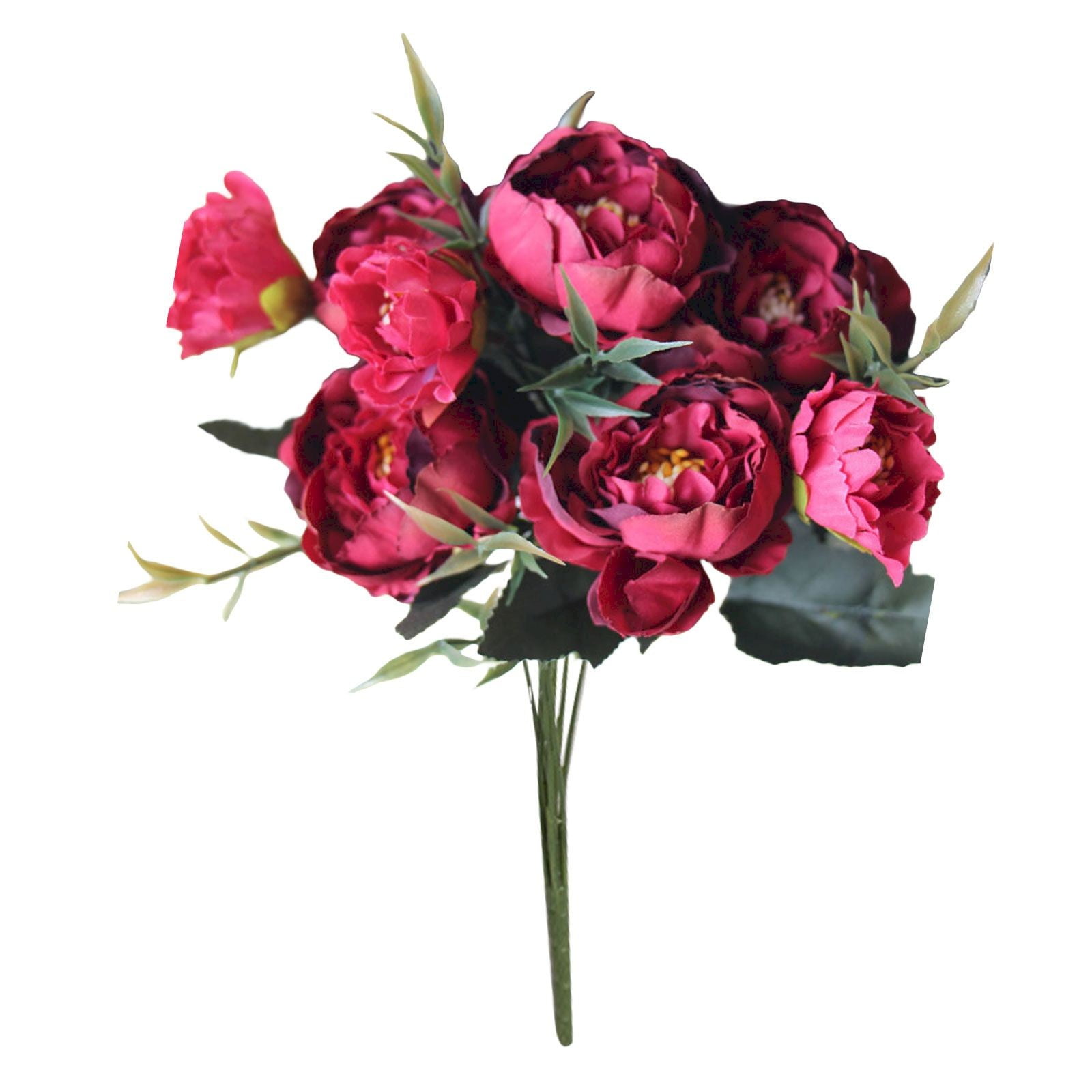 Clearance! Artificial Peony Flowers Peony Flowers Faux Peonies with Hydrangea Flower Bouquets for Wedding Home Decor Floral Arrangements Table Centerpieces