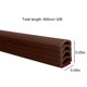 thumbnail image 3 of Moldura flexible | Tira de sellado autoadhesiva y moldura de pared autoadhesiva para bordes de azulejos, salpicaderos y esquinas | Moldura de goma de 6 metros para mejoras y decoración del hogar, 3 of 7