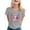 Grey, variant on Women's T-Shirt Angel Wings Graphic Crew Neck Short Sleeve Tee Casual Top