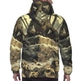 thumbnail image 7 of Wukai Epic Dragon Skull Scene Print Men Hoodies Fleece Sweatshirts Long Sleeve Sweaters Pullover Fall Outfits Winter Clothes-Small, 7 of 7