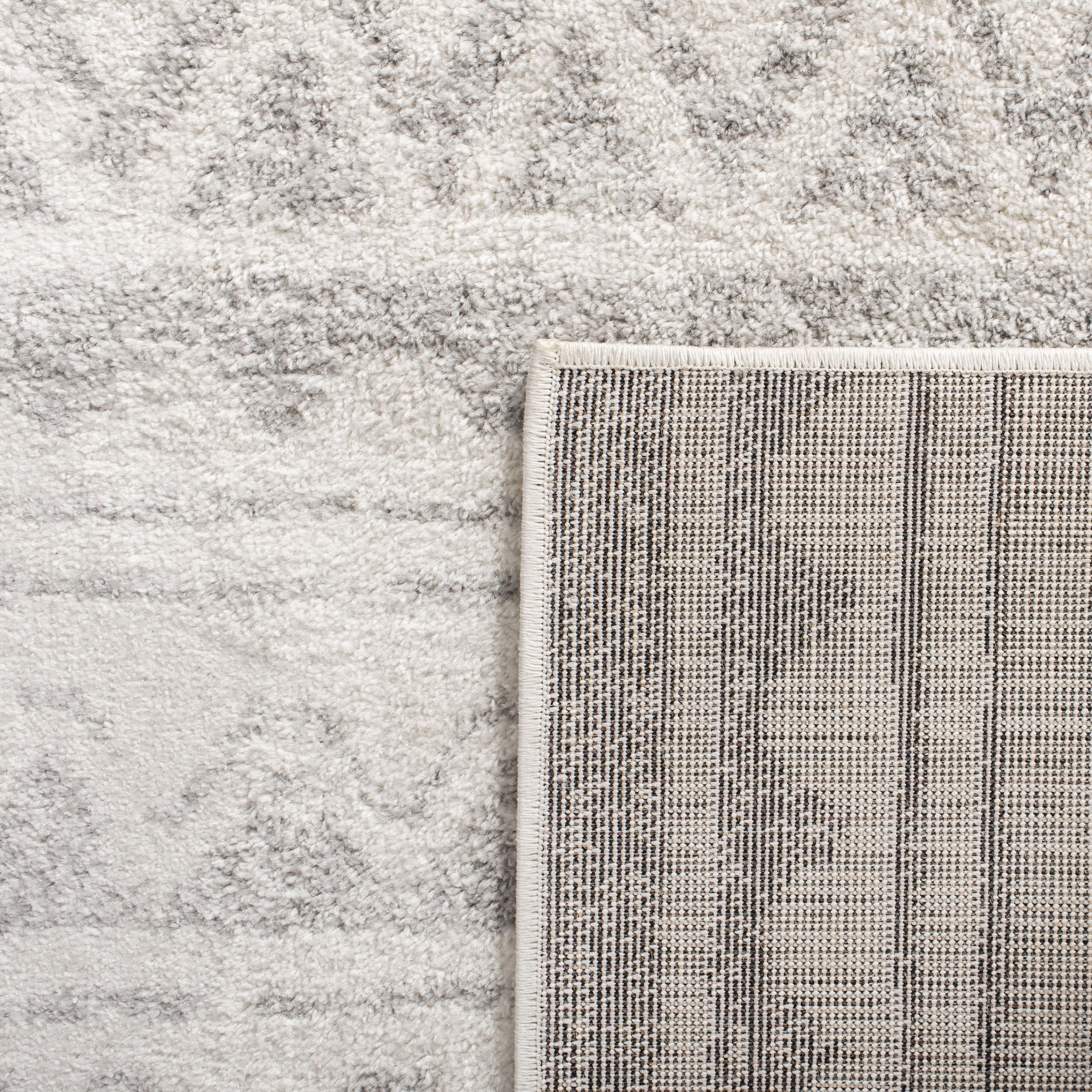 SAFAVIEH Adirondack Emil Southwestern Runner Rug, Ivory/Grey, 2'6" x 10'