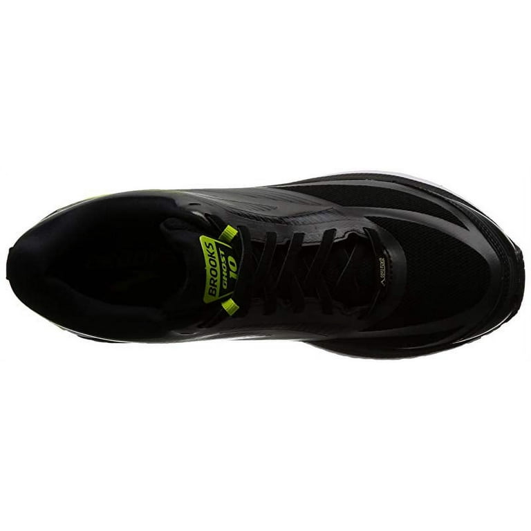 Brooks Men s Ghost 10 GTX Black Ebony Lime Popsicle 13 D US