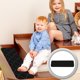 thumbnail image 1 of Alfombra antideslizante para escaleras | Alfombra de interior de 20 x 76 cm con reverso adhesivo para niños, ancianos y mascotas | Alfombra lavable para mayor seguridad en el hogar, 1 of 7