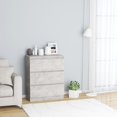 thumbnail image 1 of vidaXL Sideboard Concrete Grey 60x35x76 cm Engineered Wood, 1 of 4