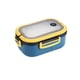 thumbnail image 1 of Billuyoard Fiambrera de doble capa para alimentos frescos, contenedor de almacenamiento Bento multifunción PP, cajas para horno microondas, viaje, Picnic, Mostrada Azul Billuyoard HA067538-02, 1 of 6