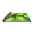 thumbnail image 2 of Ahgly Company Indoor Square Abstract Green Modern Area Rugs, 4' Square, 2 of 4