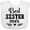 AA-White, variant on Inktastic Best Sister Ever Gift Girls Baby Bib