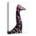 thumbnail image 2 of Creative Products Pink Giraffe Headphones 16x24 Canvas Wall Art, 2 of 5