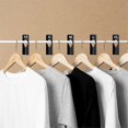 thumbnail image 5 of 40 Pack Rectangular White Plastic Clothing Size Closet Rack Dividers Hangers, Preprinted in 8 Sizes, 5 of 5