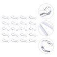 thumbnail image 2 of 20pcs Key Chain Carabiner Key Ring Clip Spring Snap Backpack Keychain Hooks, 2 of 8