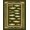 Olive Green Brown, Pattern 18, variant on Design&I 8'x10' Washable Area Rug Fish Cabin Vintage Lake Map Nautical Wildlife Motif Border Fishing for Dining Room, Large Office, Lounge, Snag-Free